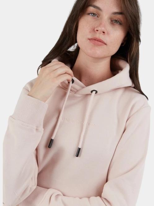 Fundango Mirage Hooded Sweatshirt női kapucnis pulóver rózsaszín színben 5