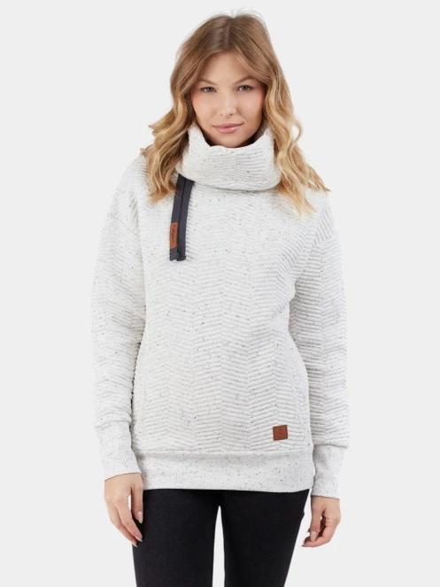 Fundango Aliz Pullover női pulóver homok színben 2