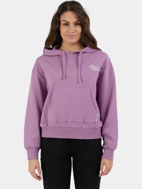Fundango Lopez Sweatshirt női kapucnis pulóver lila színben 2