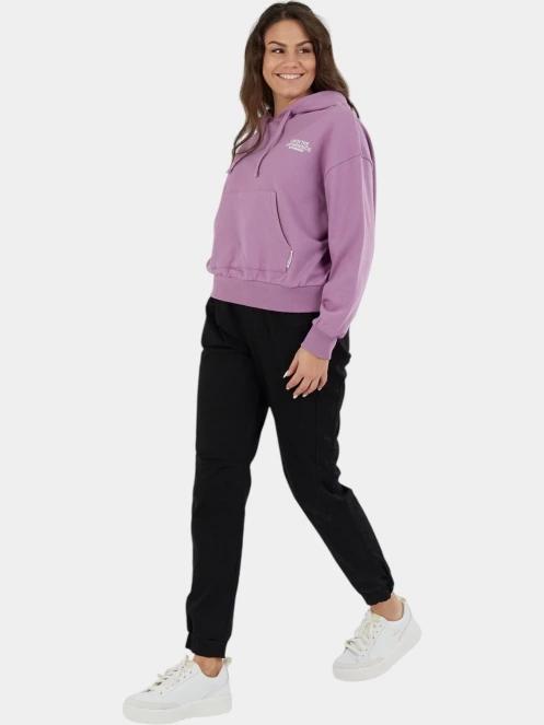 Fundango Lopez Sweatshirt női kapucnis pulóver lila színben 4