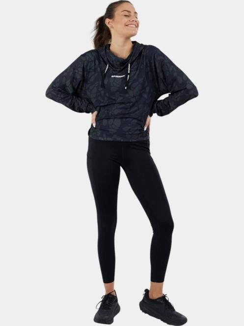 Fundango Helka Sweatshirt női kapucnis pulóver fekete színben 4