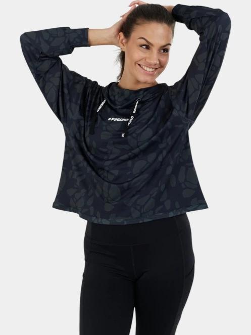 Fundango Helka Sweatshirt női kapucnis pulóver fekete színben 7