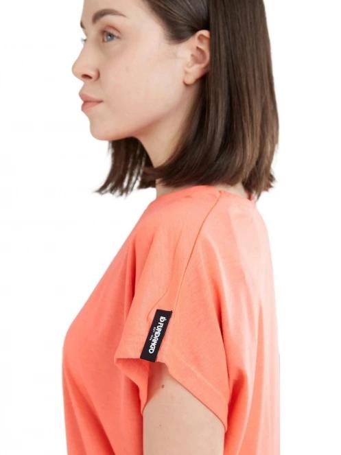 Fundango Rush T-shirt női rövid ujjú póló narancssárga színben 5
