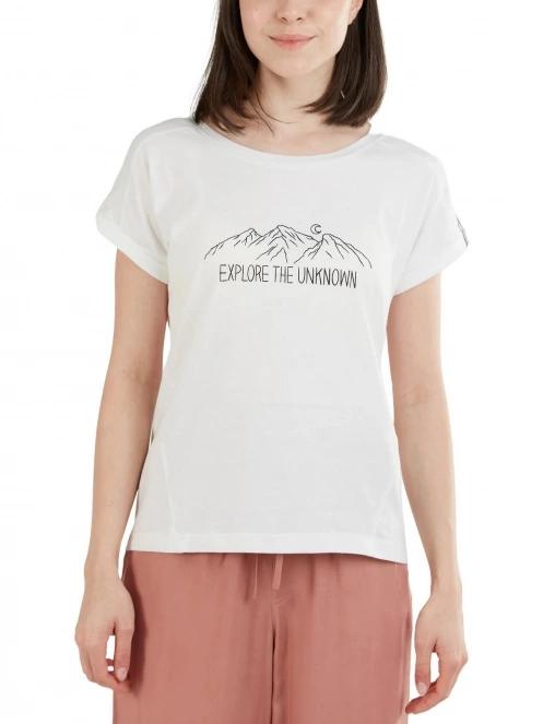 Fundango Atmos T-shirt női rövid ujjú póló fehér színben 2