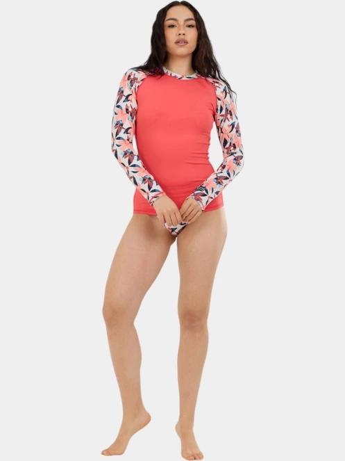 Fundango Joyce Long Sleeve Rashguard női hosszú ujjú lycra homok színben 4