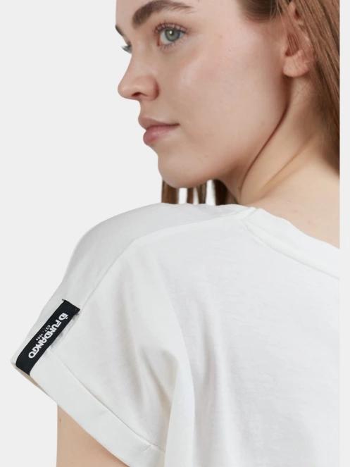 Fundango Lima T-shirt női rövid ujjú póló fehér színben 6