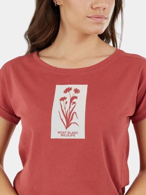 Fundango Lima T-shirt női rövid ujjú póló piros színben 7