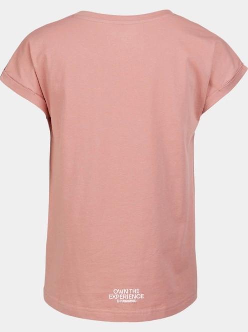 Fundango Lima T-shirt női rövid ujjú póló rózsaszín színben 9