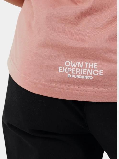 Fundango Lima T-shirt női rövid ujjú póló rózsaszín színben 7