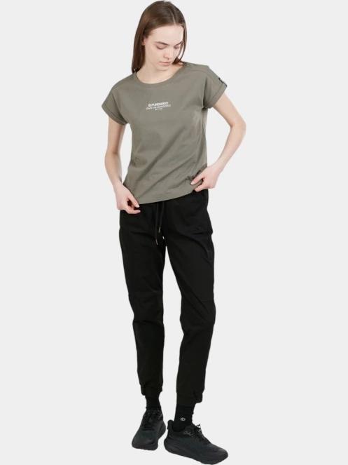 Fundango Lima T-shirt női rövid ujjú póló oliva színben 4