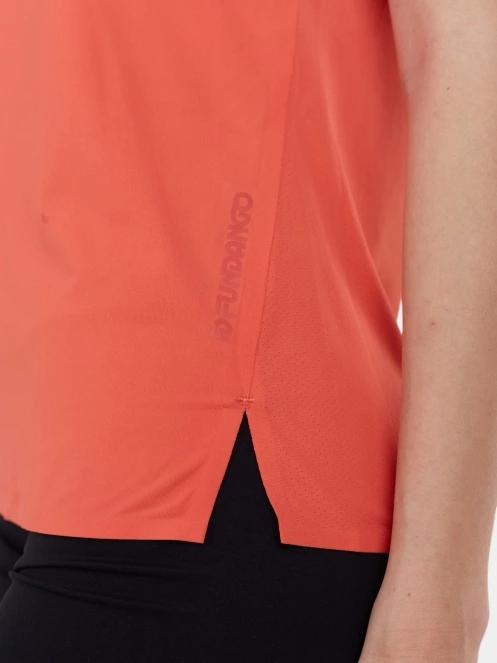 Fundango Hanabi T-shirt női rövid ujjú sport póló piros színben 8
