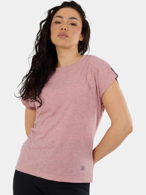 Fundango Rush II T-shirt női rövid ujjú sport póló rózsaszín színben 4