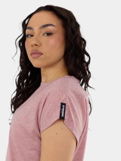 Fundango Rush II T-shirt női rövid ujjú sport póló rózsaszín színben 6