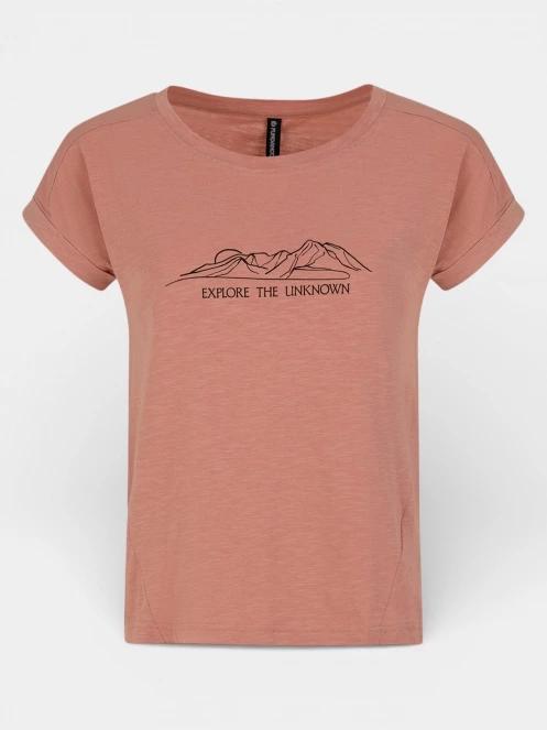 Fundango Lima II T-shirt női rövid ujjú póló rózsaszín színben 8