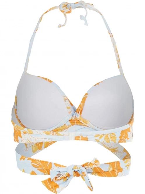 Fundango Lola Twisted Top női bikini felső narancssárga színben 9