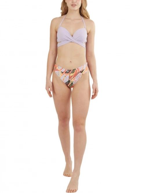 Fundango Lola Twisted Top női bikini felső lila színben 4