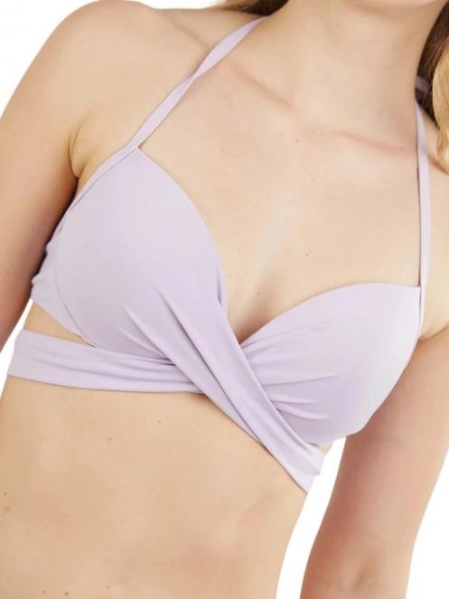 Fundango Lola Twisted Top női bikini felső lila színben 5