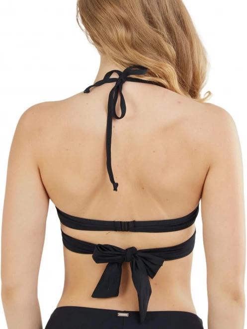 Fundango Lola Twisted Top női bikini felső fekete színben 4