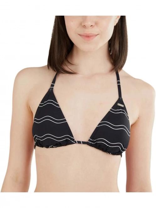 Fundango Innisfil Triangle Top női bikini felső fekete színben 5