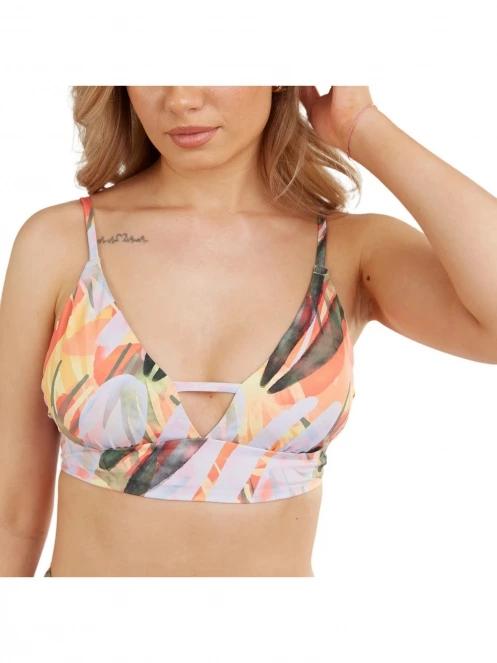 Fundango Sahara V-neck Cami Top női bikini felső lila színben 6