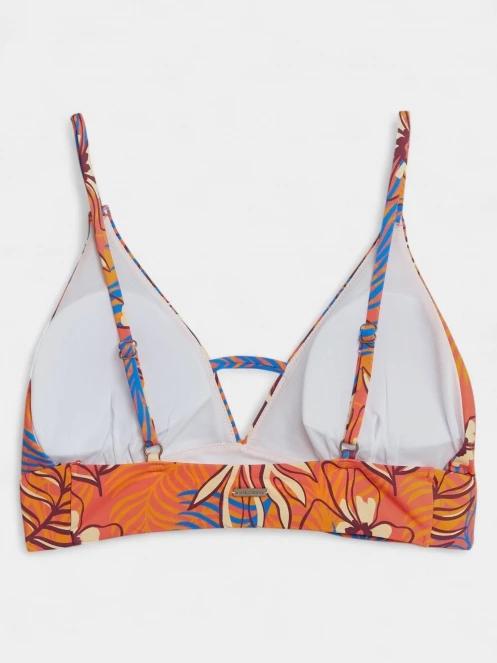 Fundango Sahara V-neck Cami Top női bikini felső rózsaszín színben 9