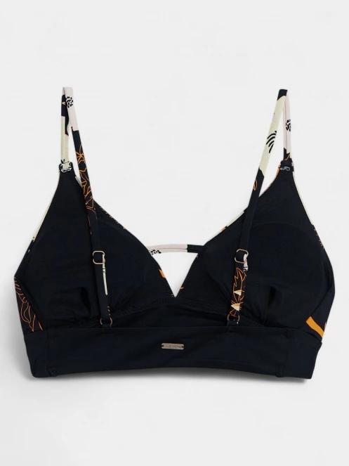 Fundango Sahara V-neck Cami Top női bikini felső fekete színben 8