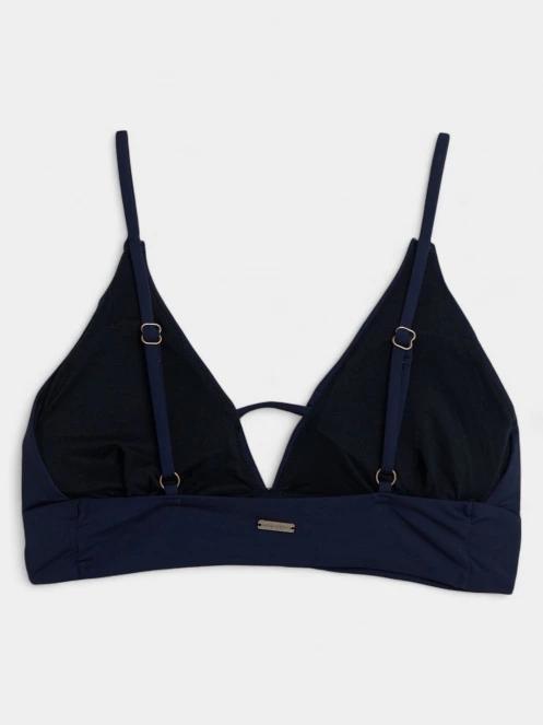 Fundango Sahara V-neck Cami Top női bikini felső sötétkék színben 8