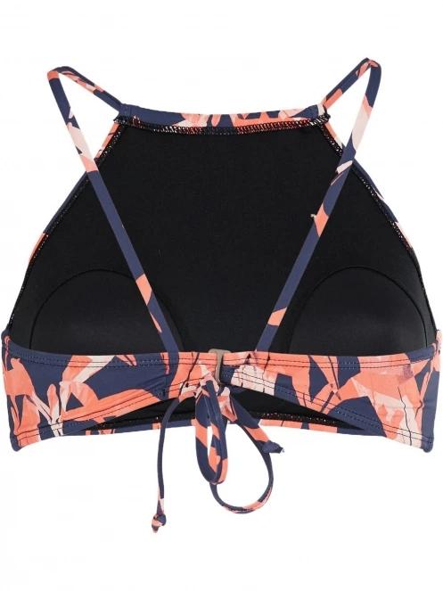 Fundango Hogg High Neck Top női bikini felső rózsaszín színben 9