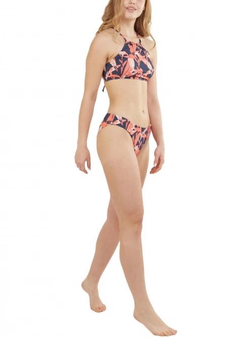 Fundango Hogg High Neck Top női bikini felső rózsaszín színben 4