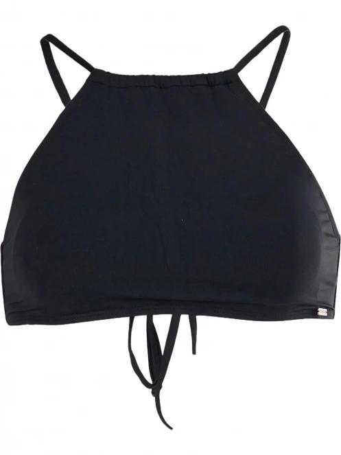 Fundango Hogg High Neck Top női bikini felső fekete színben 8