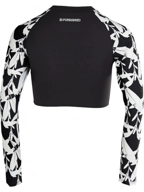 Fundango Amelia Surf Top női bikini felső fekete színben 9