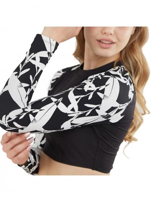 Fundango Amelia Surf Top női bikini felső fekete színben 6