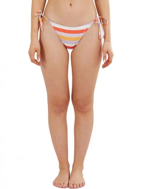 Fundango Innisfil Ties-side Bottoms női bikini alsó lila színben 2