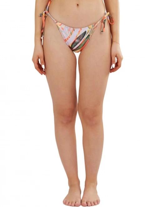 Fundango Innisfil Ties-side Bottoms női bikini alsó lila színben 2