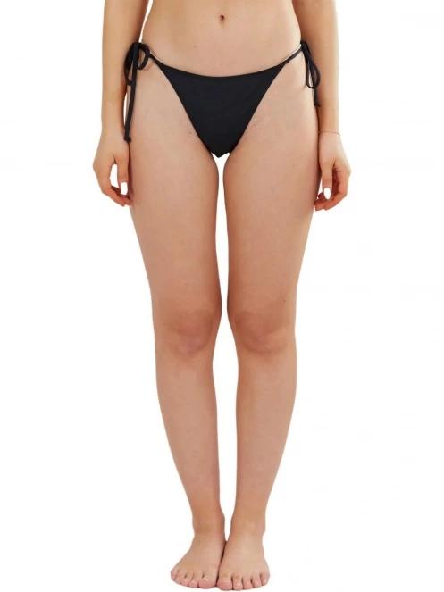 Fundango Innisfil Ties-side Bottoms női bikini alsó fekete színben 2