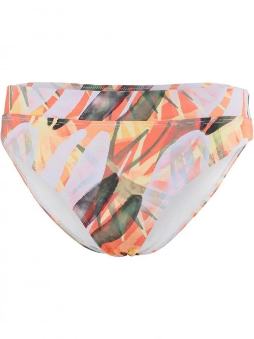 Fundango Sahara Mid Waist Full Bottoms női bikini alsó lila színben 9