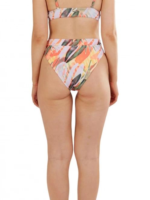 Fundango Sahara Mid Waist Full Bottoms női bikini alsó lila színben 3