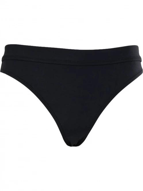 Fundango Sahara Mid Waist Full Bottoms női bikini alsó fekete színben 5