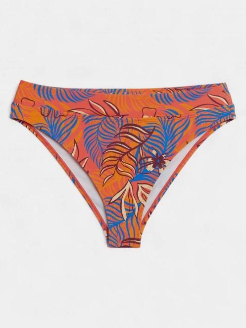 Fundango Sahara Mid Waist Full Bottom női bikini alsó rózsaszín színben 8