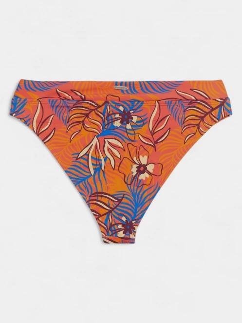 Fundango Sahara Mid Waist Full Bottom női bikini alsó rózsaszín színben 9