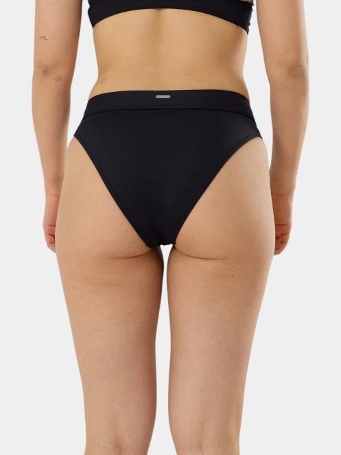 Fundango Sahara Midwaist Full Bottom női bikini alsó fekete színben 3