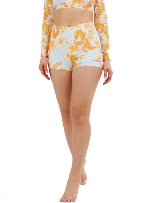 Fundango Amelia Surf Short női bikini alsó narancssárga színben 2