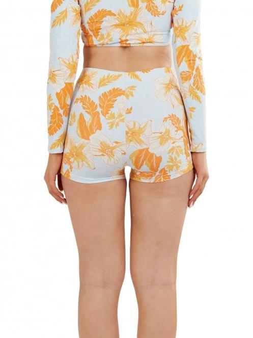 Fundango Amelia Surf Short női bikini alsó narancssárga színben 3