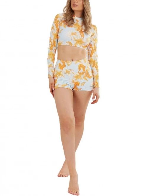 Fundango Amelia Surf Short női bikini alsó narancssárga színben 4