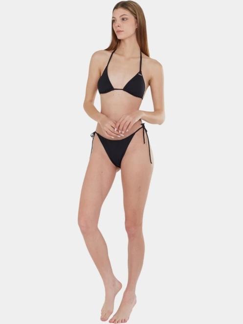 Fundango Innisfil II Tie-Side Bottom női bikini alsó fekete színben 4