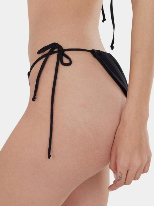 Fundango Innisfil II Tie-Side Bottom női bikini alsó fekete színben 6