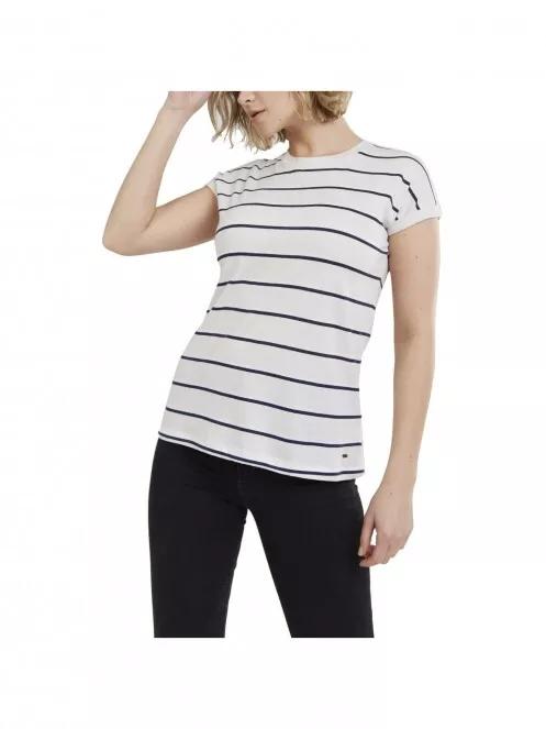 Fundango Ivanne T-shirt női rövid ujjú póló fehér színben 5