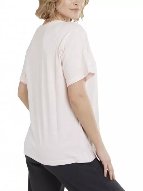 Fundango Bolton T-shirt női rövid ujjú póló rózsaszín színben 3