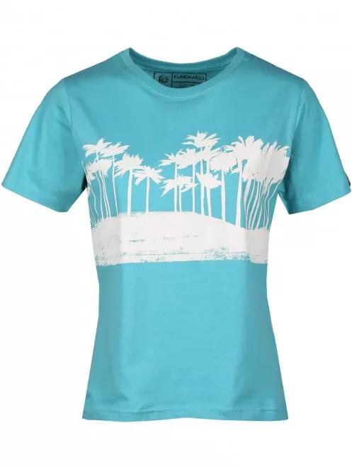 Fundango Bolton T-shirt női rövid ujjú póló zöld színben 5