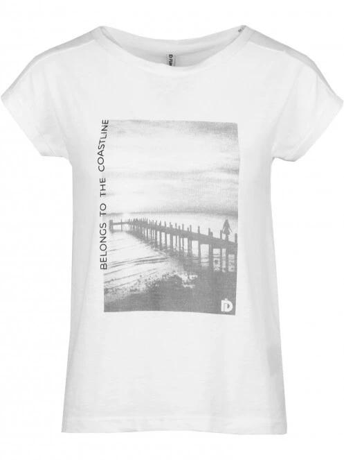 Fundango Amira T-shirt női rövid ujjú póló fehér színben 6